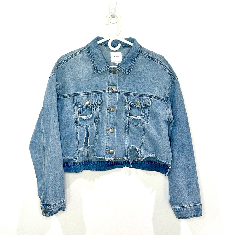 LE LIS Collection Cropped Jacket